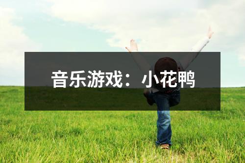 音乐游戏：小花鸭